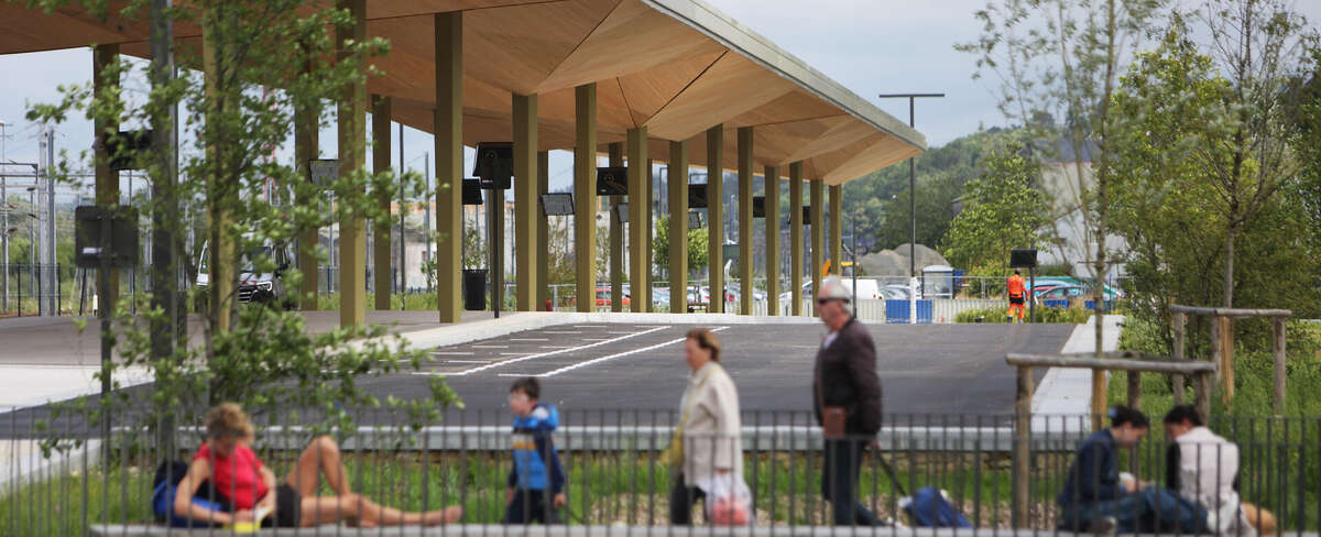 Gare-Parc : poursuite des travaux sur le secteur de l’ancienne gare routière 