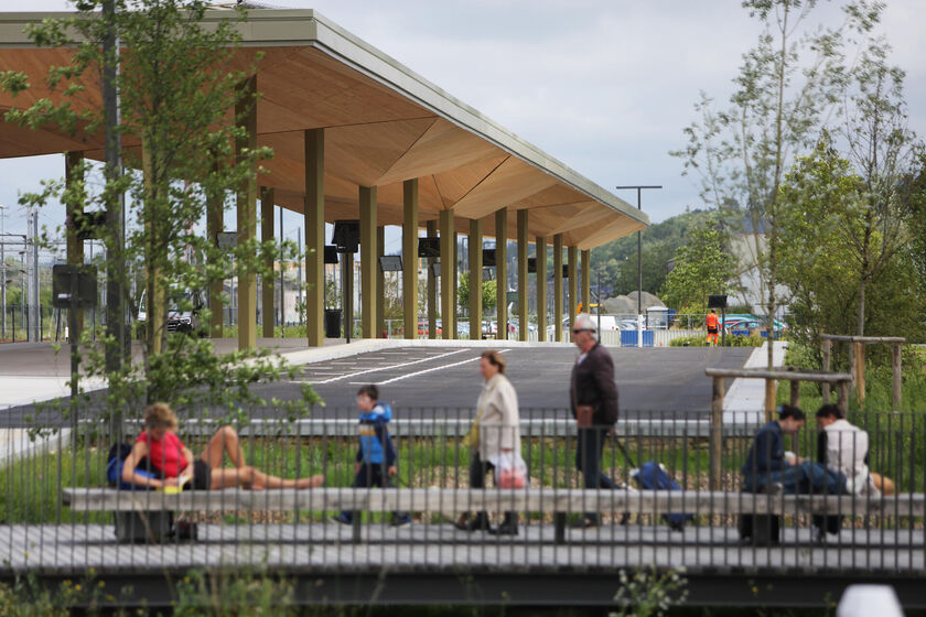 Gare-Parc : poursuite des travaux sur le secteur de l’ancienne gare routière 