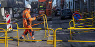 Travaux de maintenance du pont des Girondins