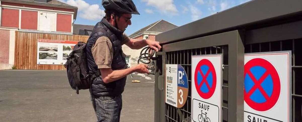 De nouveaux box vélos sur le territoire de Quimper Bretagne Occidentale